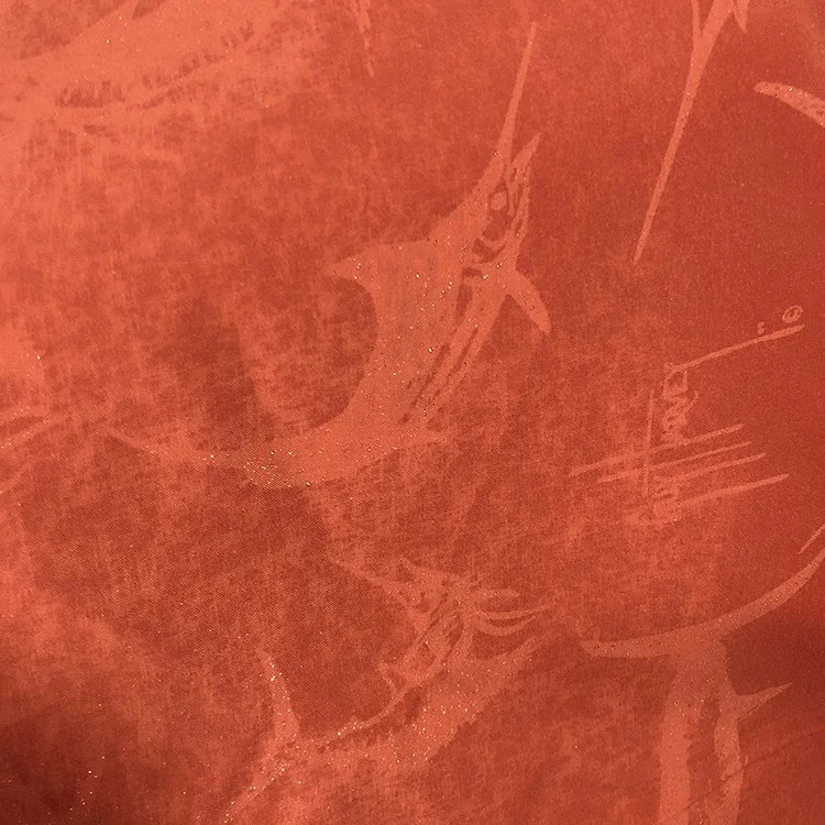 Functional Gradually Peach Skin Changing Woven Heat Sensitive Colour Change Fabric