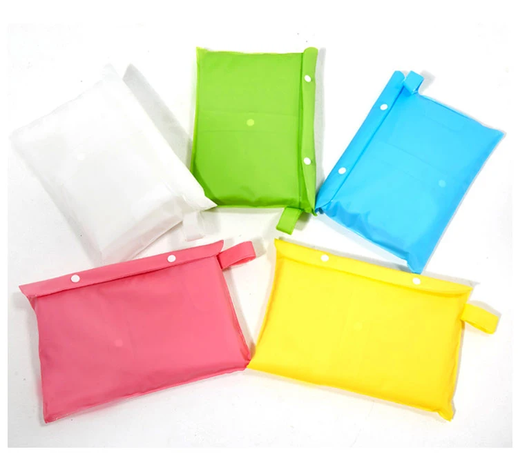 Wholesale cheaper universal raincoat custom logo plastic eva raincoat