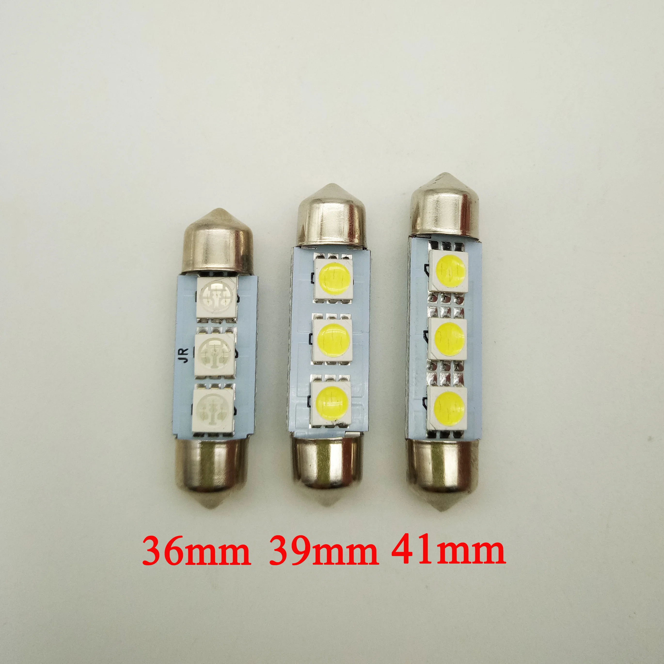 C5W Festoon 5050 3SMD 36/39/41mm Car LED Auto light 24V 12V White/blue/red/green/Yellow FT Car Interior Door Doom reading lights
