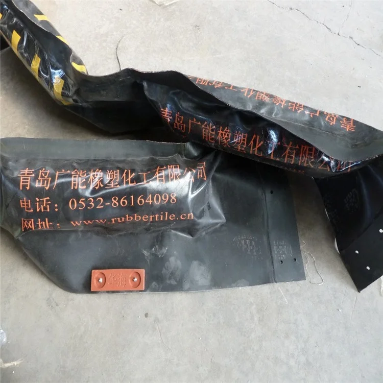 rubber oil spill ocean seaweed boom with astm connector