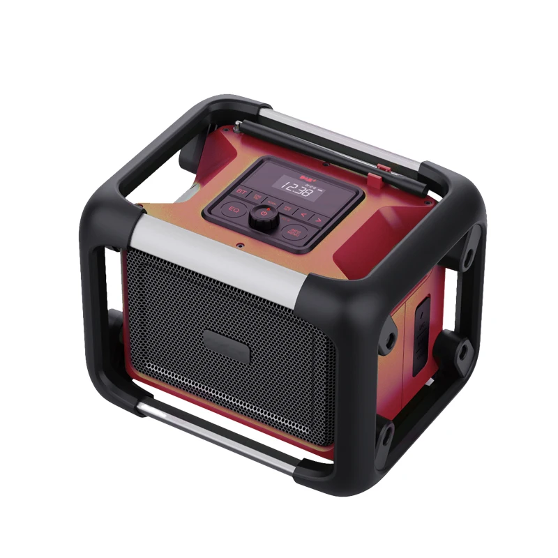 Hantechn 18V/20V Anti-Collision Waterproof And Dustproof Jobsite Bluetooth Speaker
