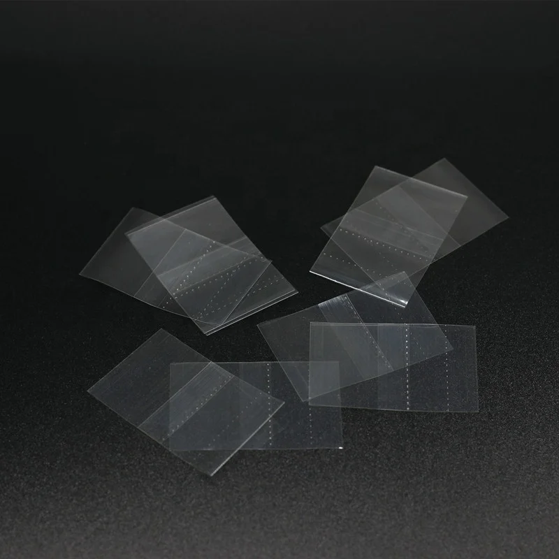 PVC clear shrink sleeve heat sealing for lids