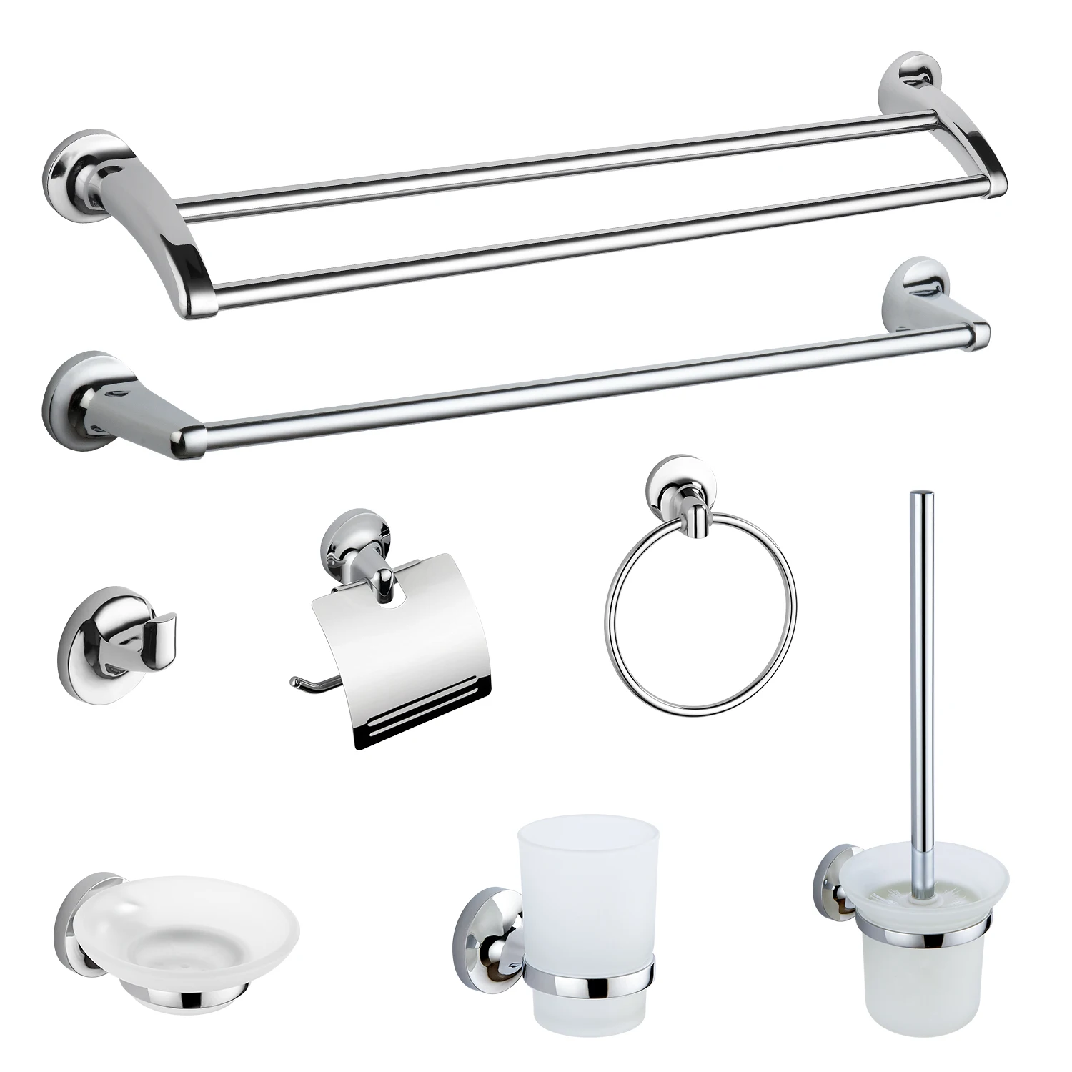 sanitary hardware / bathroom accessories set