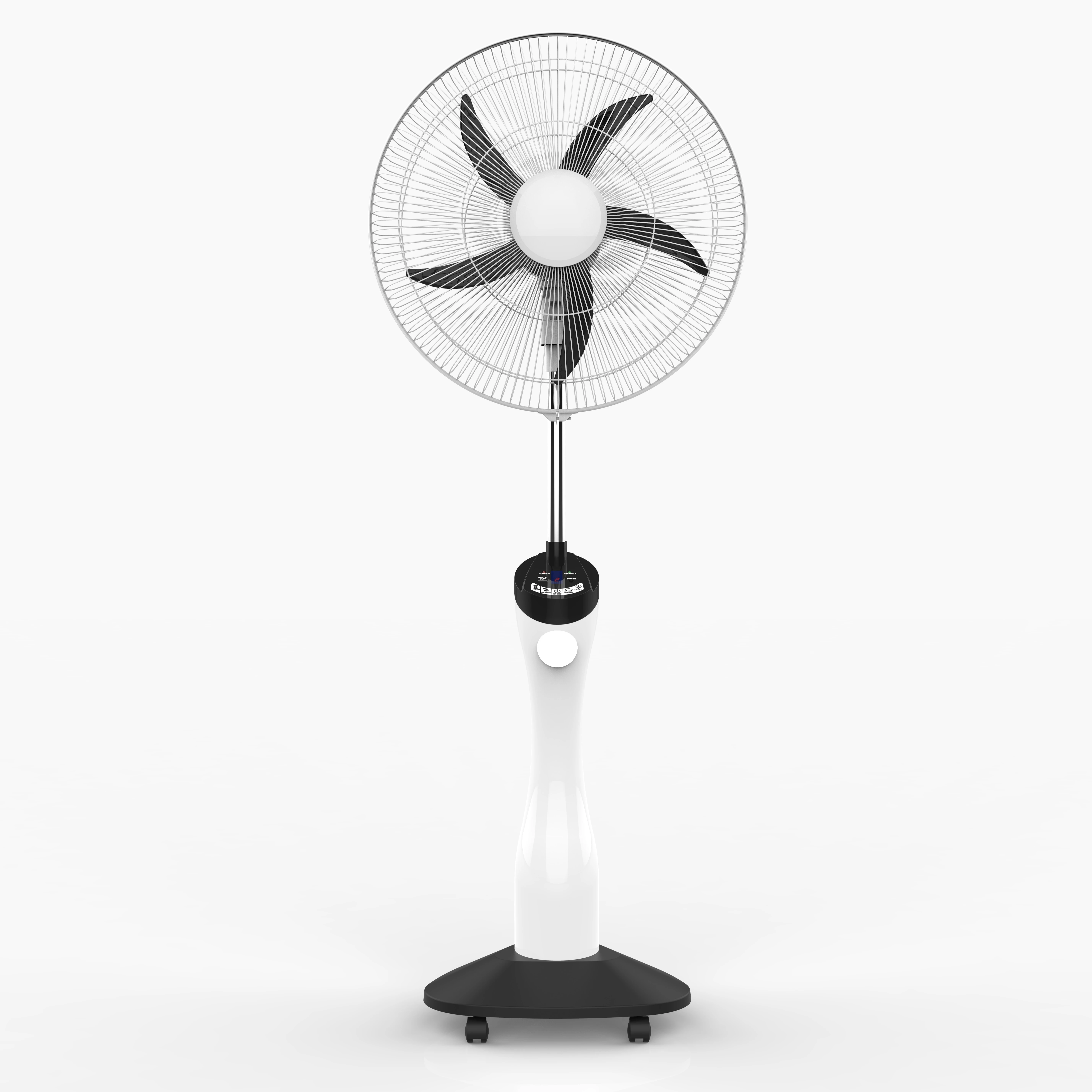 
New design 18 Inch 12V7Ah Battery Rechargeable Standing Fan With Remote Control 