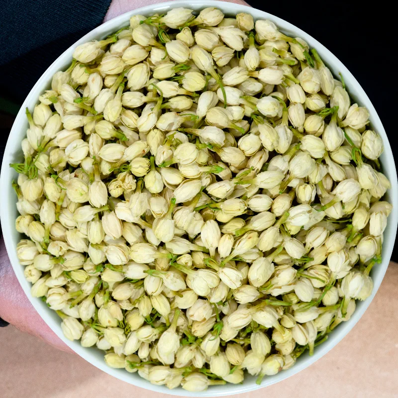 Loose jasmine dried flowers Guangxi Hengxian Jasmine tea new flower pieces bud manufacturers direct sales