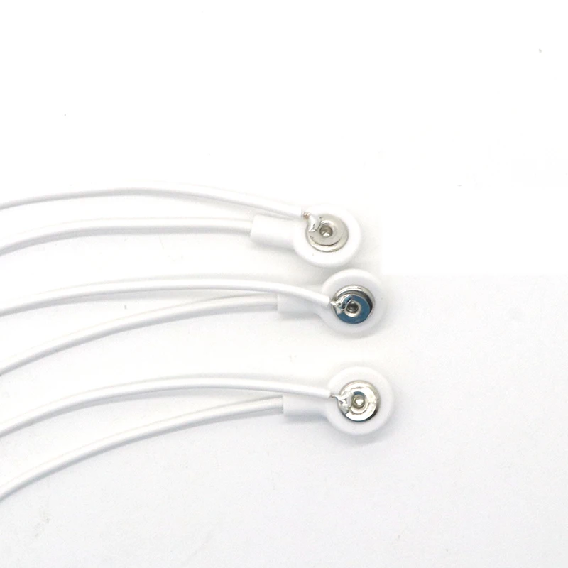 Hot Selling Medical Cables 2.5MM Electrode Snap Button ECG Leadwires physiotherapy Holter Cable