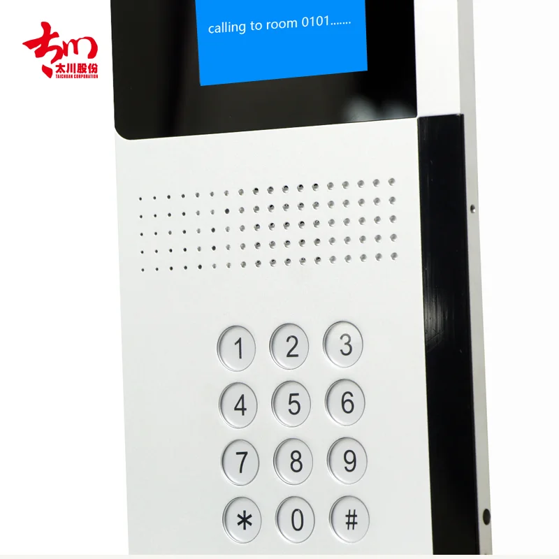 Цифровой домофон для зданий, дверной телефон для наблюдения, наружная видеостанция с ночным видением