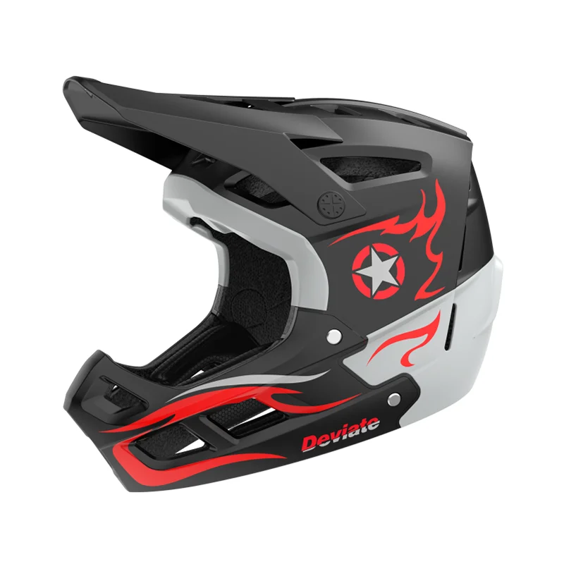 CE EN1078 CPSC MTB Helmet Full Face Helmet Downhill Mountain Bike Off Road Racing helmet BMX Scooter