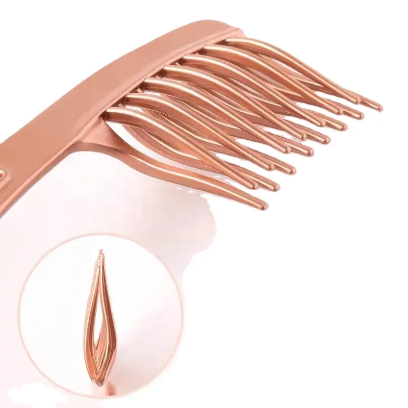 Black Large Wide Tooth Comb Detangling Hair Brush Paddle Hair Comb for Curly Wet,Long Hair