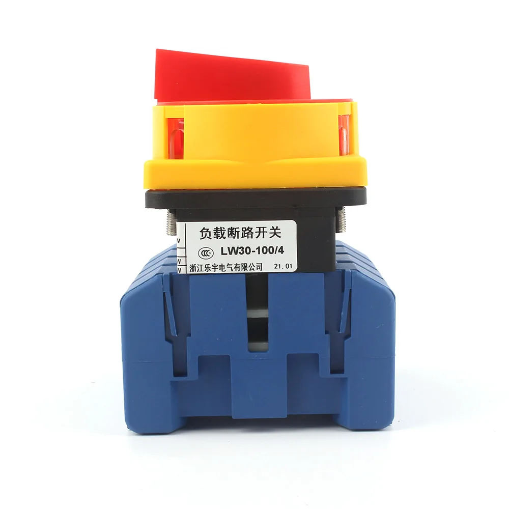 Changeover rotary cam switch LW30 4/5/6/7 positions transfer rotary switch electrical rotary selector switches