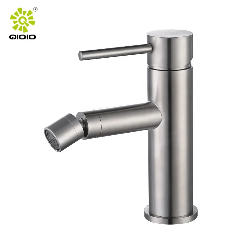 Faucet Supplier Bidets Mixer Toilet Water Tap Single Lever Bidet Faucet Brushed Nickle Bidet Tap
