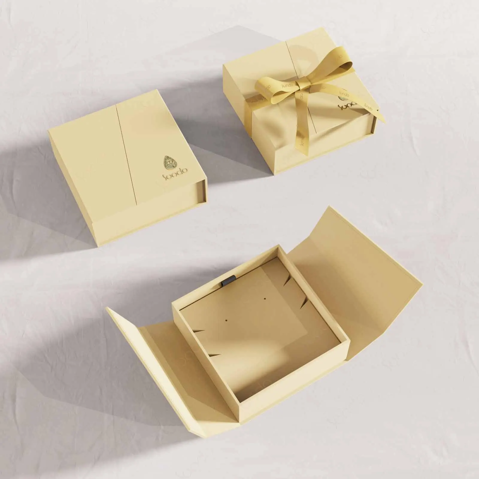 Popular necklace packing case paper leather jewelry box accessories box custom design travel jewellery organizer storage boxes