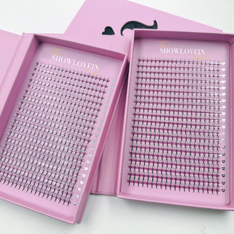 Hot Sale Premade Lash 0.05 0.07mm Wispy Lashes Premade Fans Lash Extensions 5D 7D 9D Fluffy Wispy Eyelashes