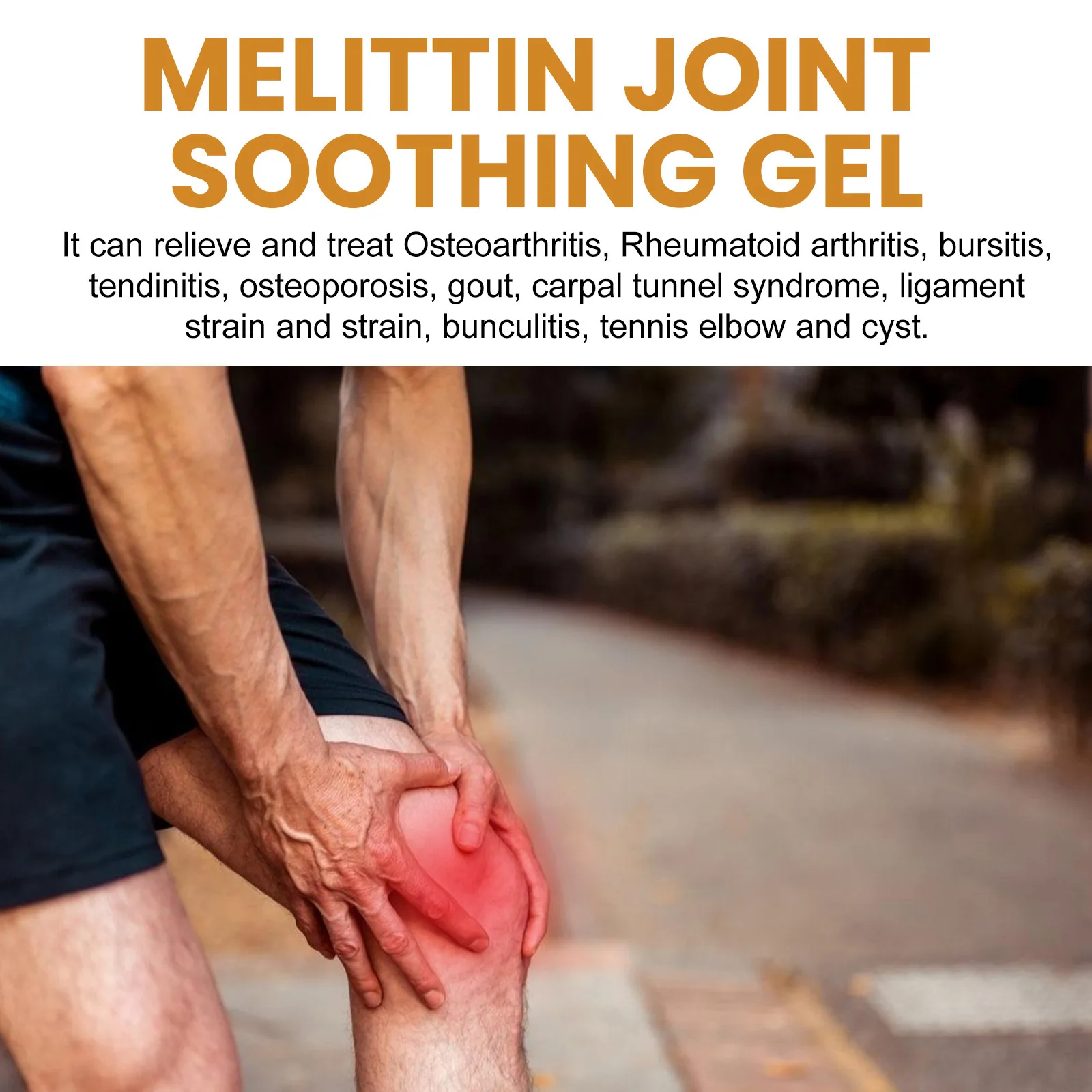 Bee venom OEM Hot Brand Relieves Pain Reducing Inflammation Improves Joint Mobility Bee Venom Melittin Joint Soothing Gel