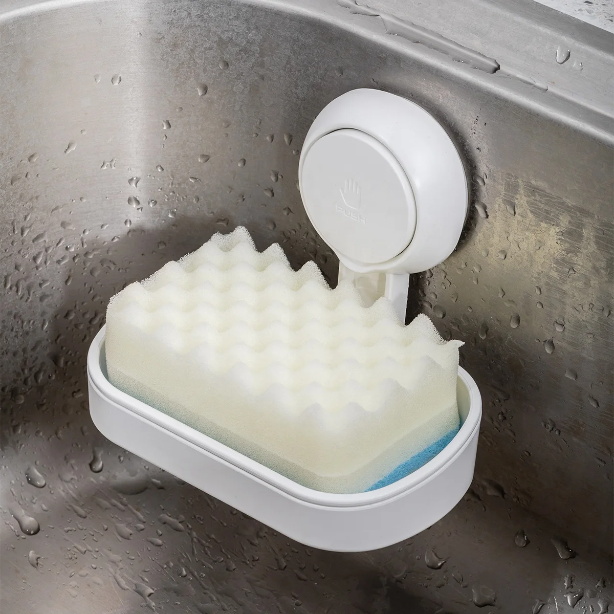 Taili 5kg Load Bearing Hanging Soap Holder Soap Dish Wall Mounted Transparent Bathroom Accessories Soap Holder