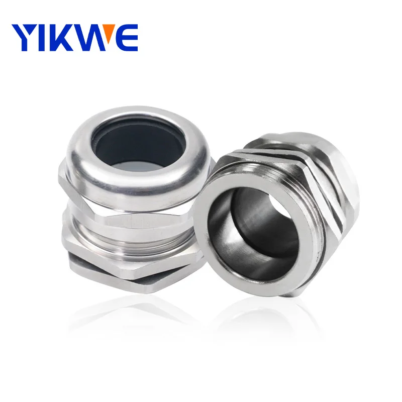 Stainless Steel Cable Gland IP68 Waterproof Metric Thread M25 Cable Gland M16 Sealing