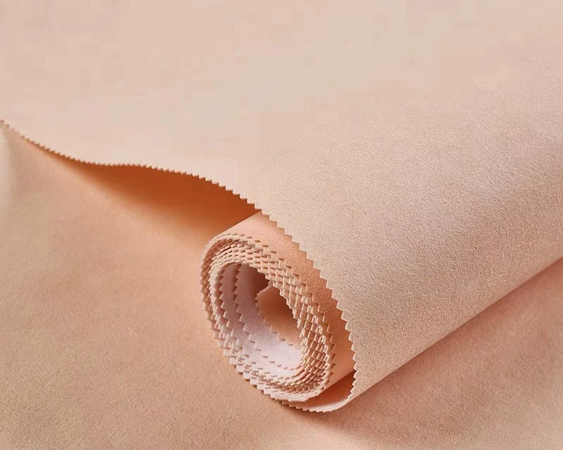 Modern simple pink living room wall fabric plain bedroom wall covering interior decoration wallpaper