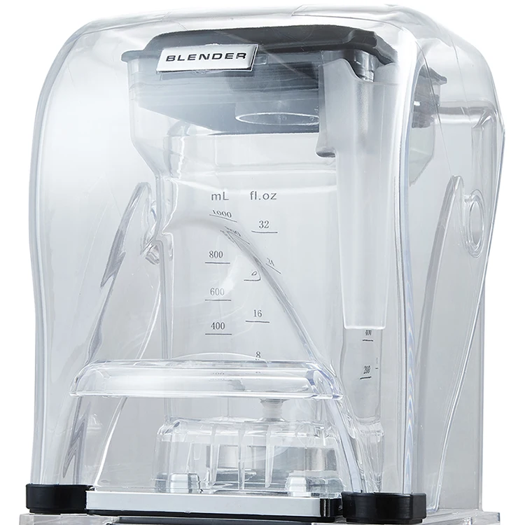 Hotel Shop Food Processor Heavy Duty Commercial Blender with Soundprood for Smoothie