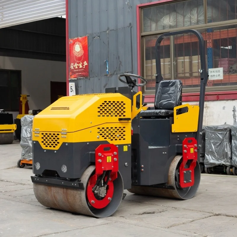 Factory supply Steel Road Rollers Roller Compactor Static Walking Type Factory Price