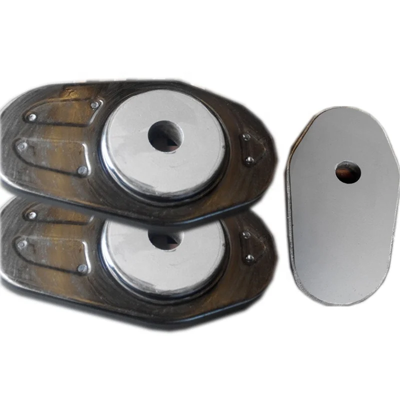 Steel Making Ladle Refractory Sliding Gate Plates 1QC