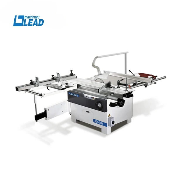 small wood cutting sliding table saw machine panel saw with double blade