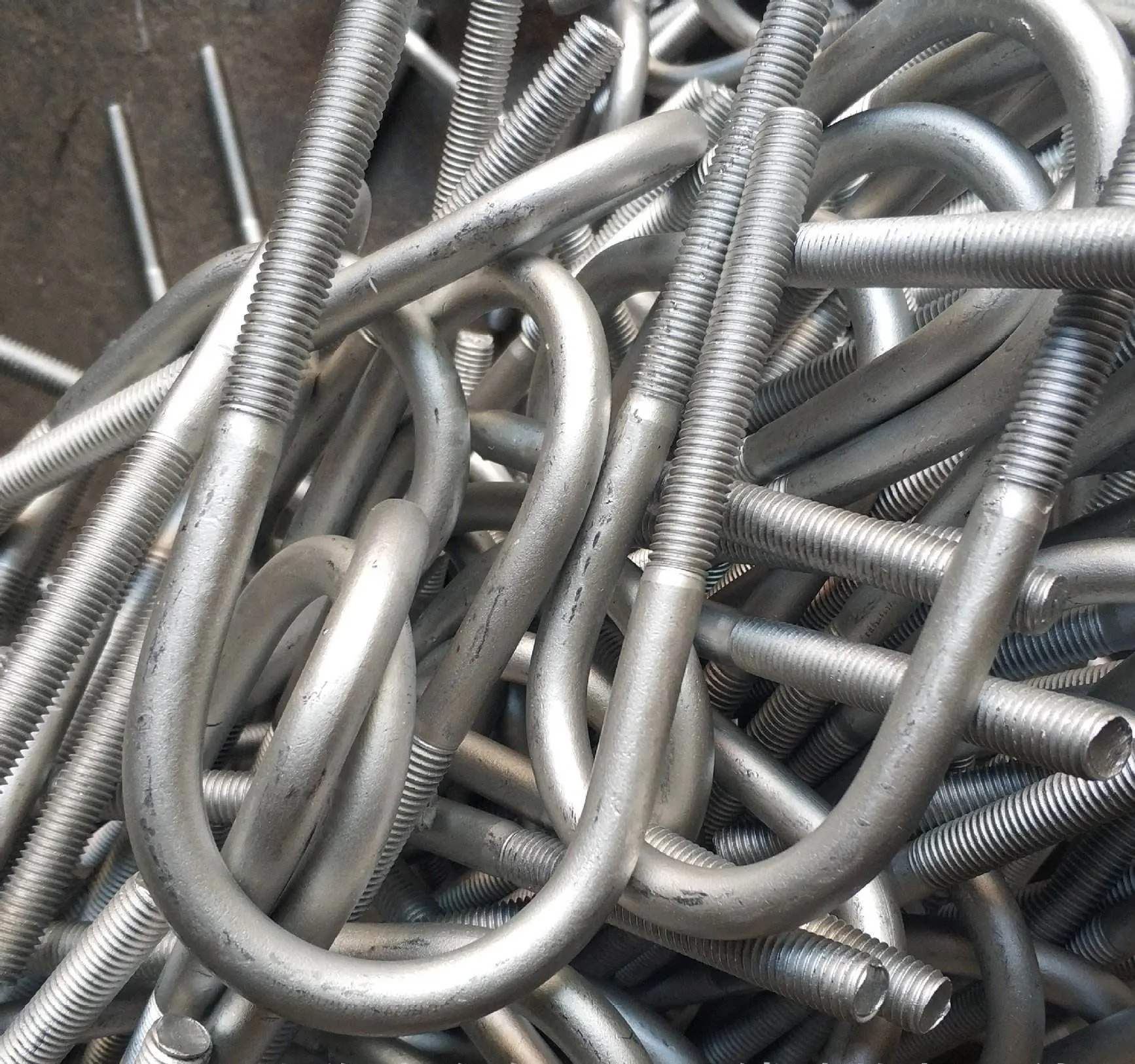 Made In China Bolts U Style  M10 M12 M14 M22  Hot-dip galvanized Stainless Steel U Bolts