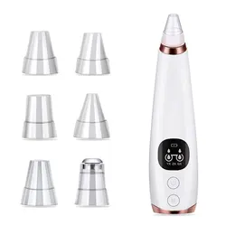 Electric Skin Care Appliance Facial Nose Cleaning Black Head Peel Removal Pore Cleaner Vacuum Comedo Suction Blackhead Remover