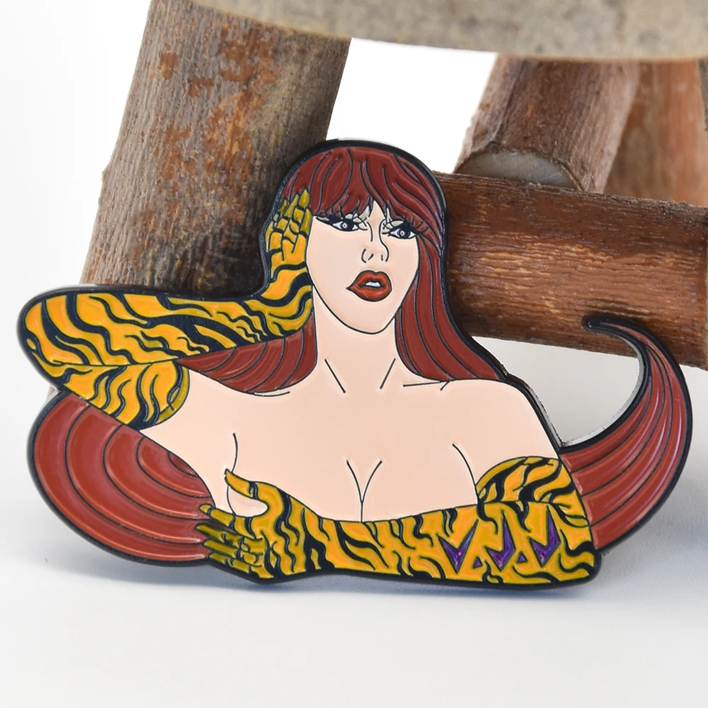 Custom pin factory making cartoon soft enamel lapel pins