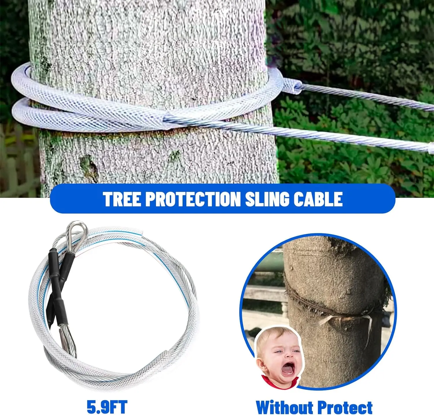 38-foot/49-foot/65-foot/100-foot zip line kit is suitable for children and adults weighing no more than 350 pounds-the latest de