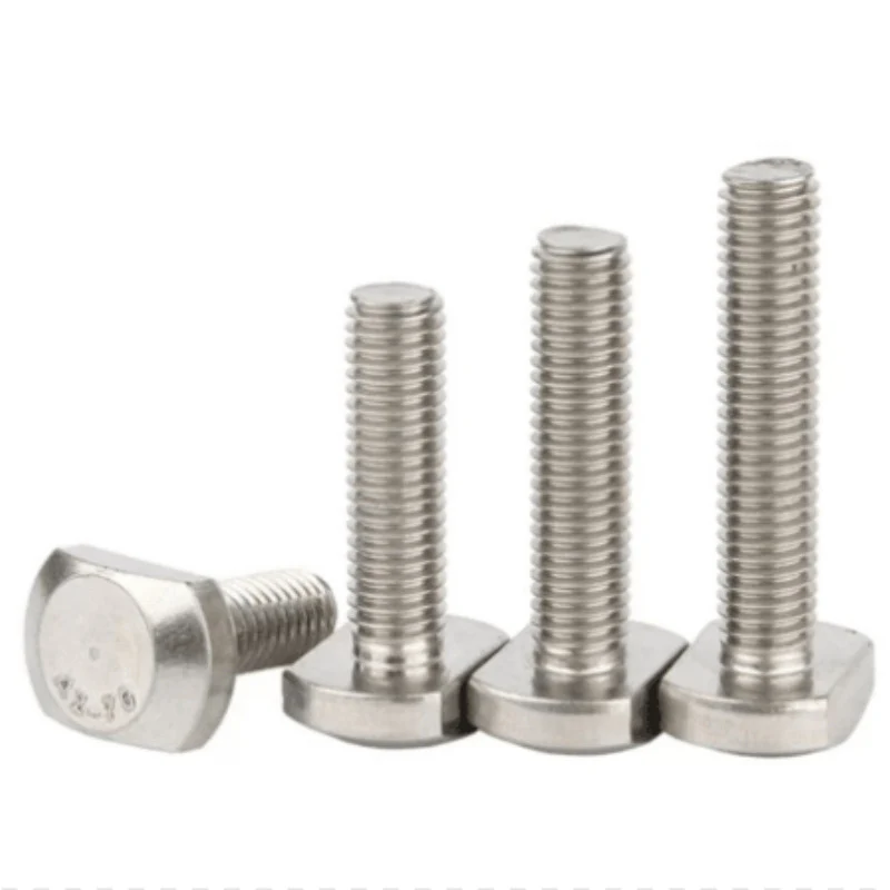 Stainless Steel Aluminum T Slot Bolt M6 M8 Hammer Bolt Galvanized T Head Bolt T-Bolt
