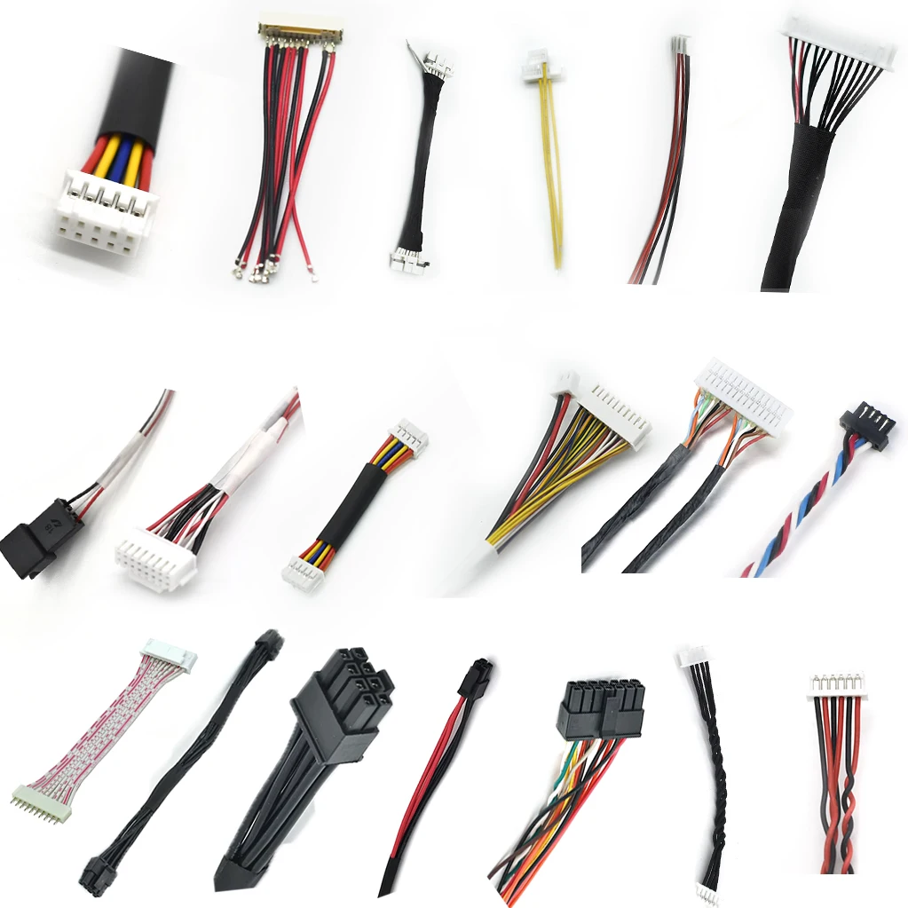 Factory JST wiring harness  assembly cable manufacturer custom jst cabl molex ZH PH  connector electrical Wire Harness