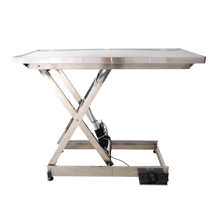 Cheap Price  veterinary  Electric   surgical table Vet PET electric  lifting stainless steel operation Table