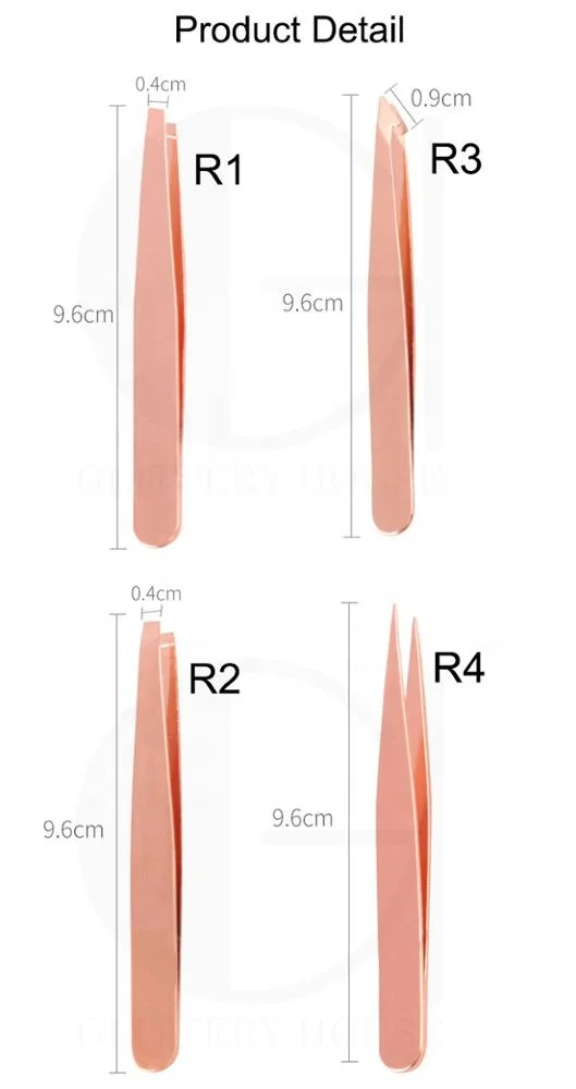 
wholesale stainless steel tweezer for eyebrow eyelash makeup tools private label removal tweezers eyelash extension for eyebrow 