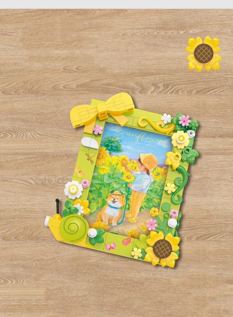 kids building block toys Photo frame series