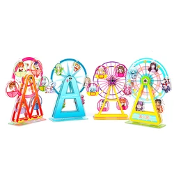 Eco-Friendly Printed Transparent Resin Frames Acrylic Ferris Wheel