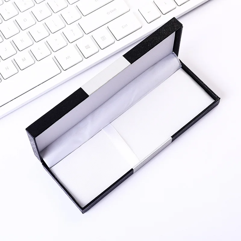 Wholesale Black Cardboard paper gift pen box Hot Sale Luxury Packaging Case With Customized Logo
