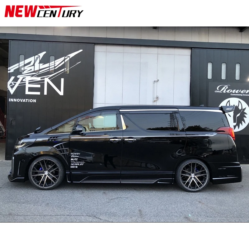 Replace the rear wing grille of the front and rear bumpers of Rowen body for Toyota alpha / Vellfire in 2018-2021