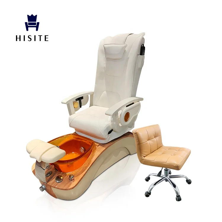 Hisite Nail Salon Pedicure Shiatsu Chair for Foot Spa