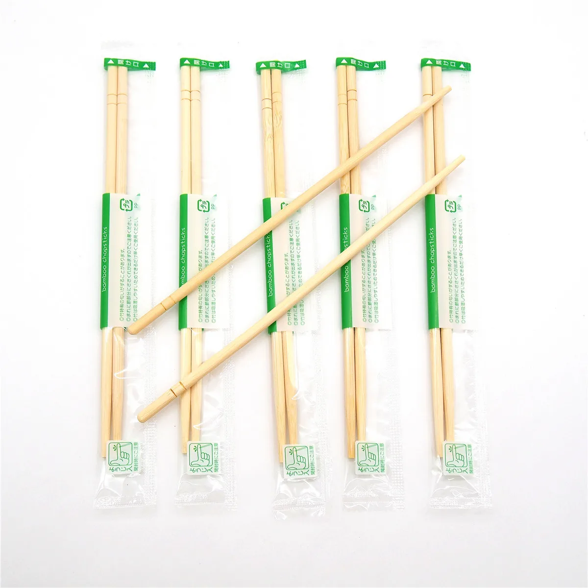made in China Bamboo Chopsticks round custom disposable tableware eco-friendly Bamboo Chopsticks