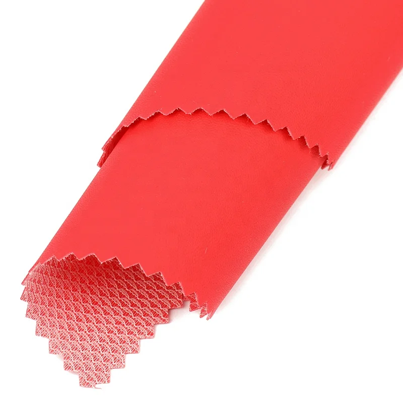 2022 new PVC Leather Faux Lichi synthetic furniture Leather price product fabric roll for Making sofas Bag Shoes leather fabric