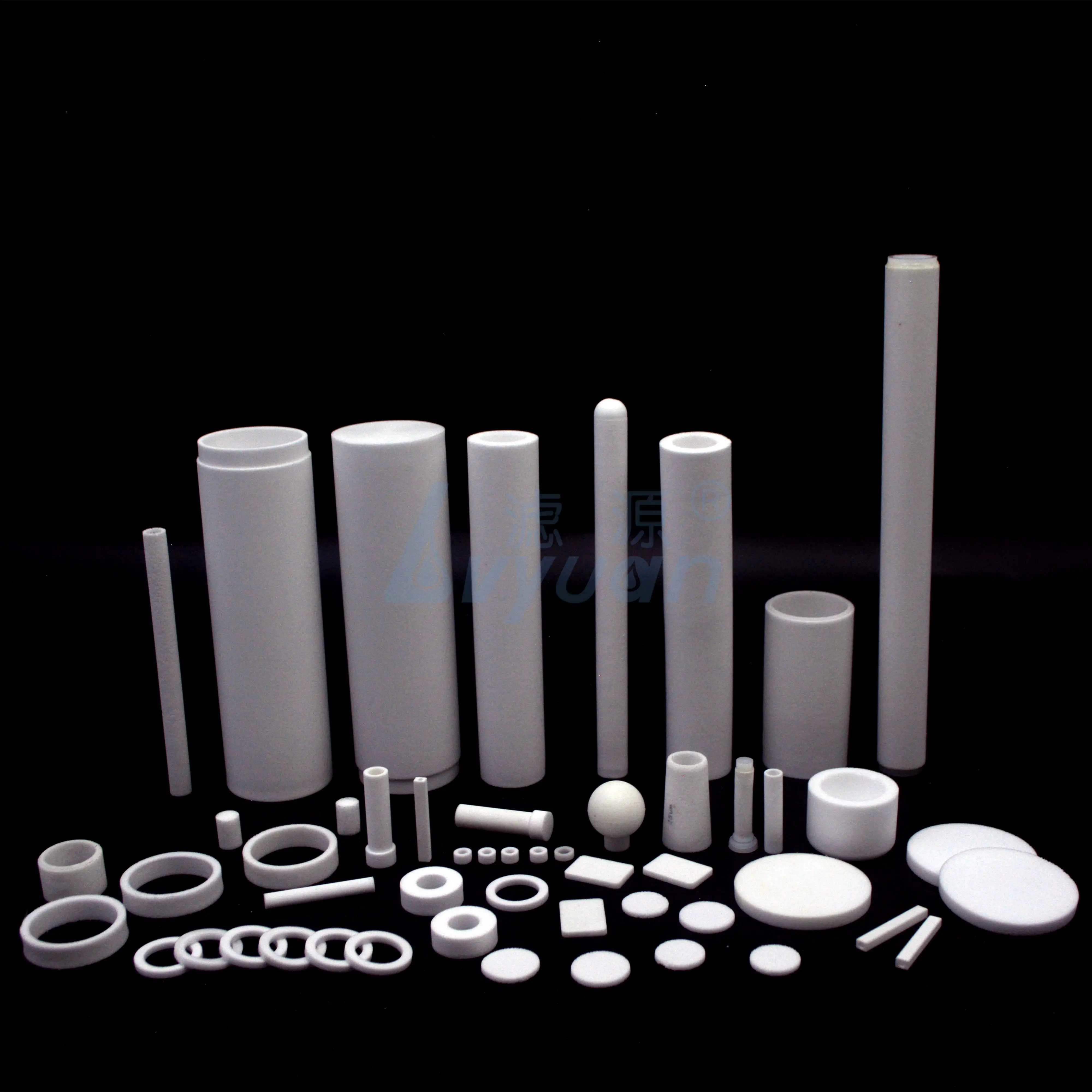 Sintered porous powder plastic PE filter 1 5 10 25 30 50 microns HDPE UHMWPE polyethylene pe cartridge filter