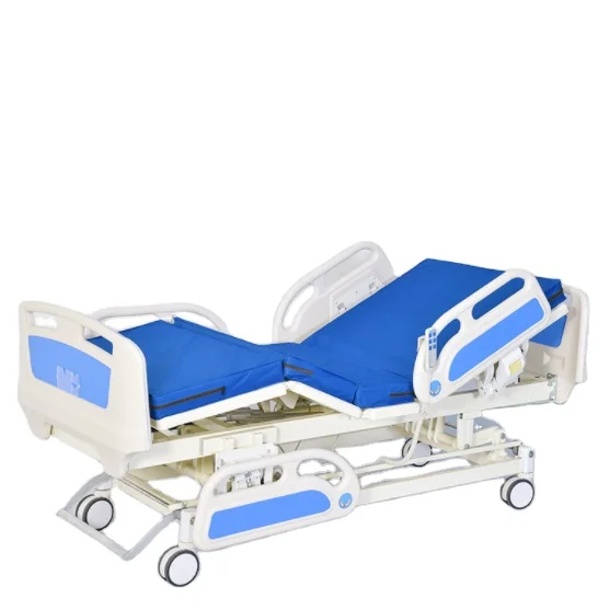 Professional Manufacturers luxurious 3 Function Adjustable Patient ICU Bed Used Electric Medical Hospital Beds  multifunction