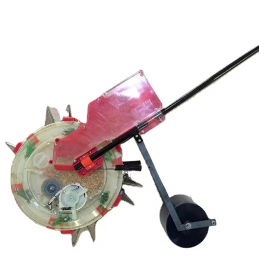 Factory price Hand Push Soybean corn wheat Multi Functional Seeder planting machine
