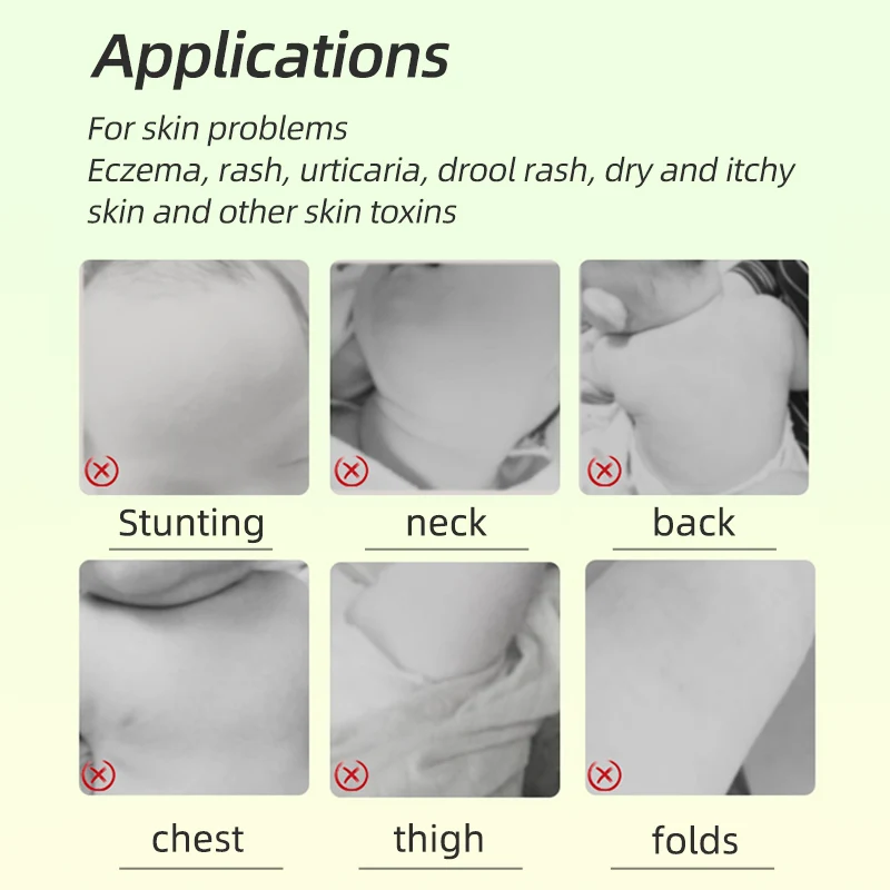 Aiyu 100% Natural Herbal Baby & Children Bath Powder Bag For Skin Care Factory Wholesale Price