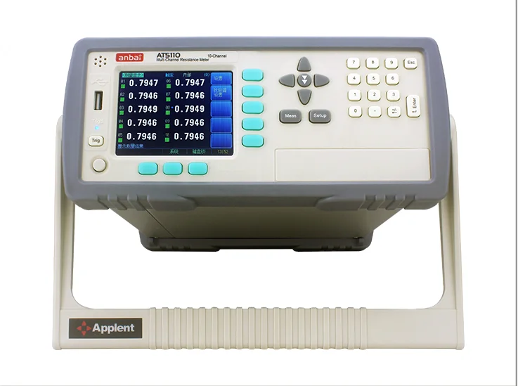 Многоканальный тестер сопротивления постоянного тока с компаратором AT5108