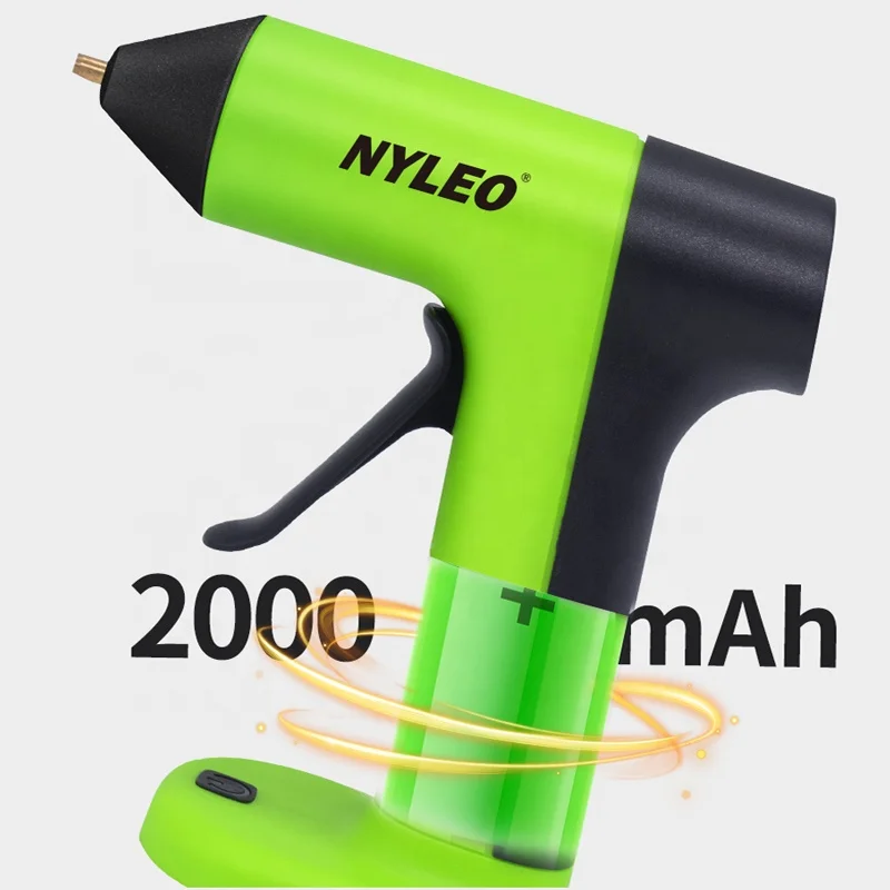 New product 3.7V Rechargeable Cordless glue gun 30 Seconds Fast heating battery glue gun