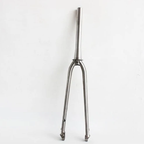 Ninghao whole sale titanium road bike fork for 700C cross bicycle