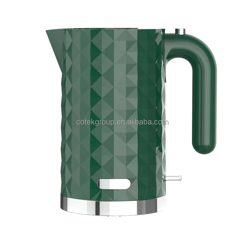 Diamond Tea Electric Kettle with Dry Boil protection and 2 Stage Opening System