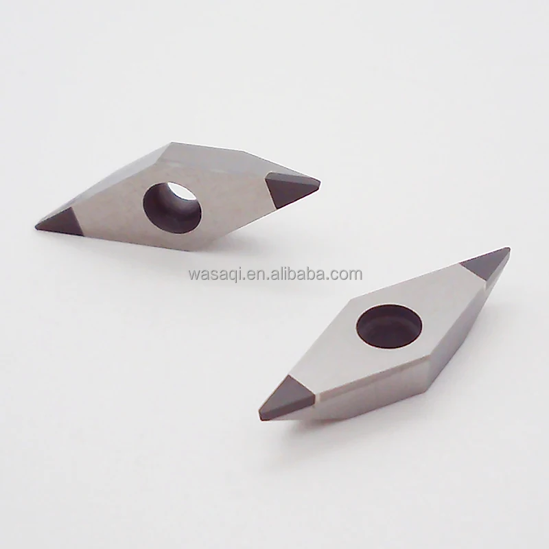 2Q-VCGW160402 /04/08 Factory wholesale High quality  diamond cutting tool PCD CBN insert for wheel Hub
