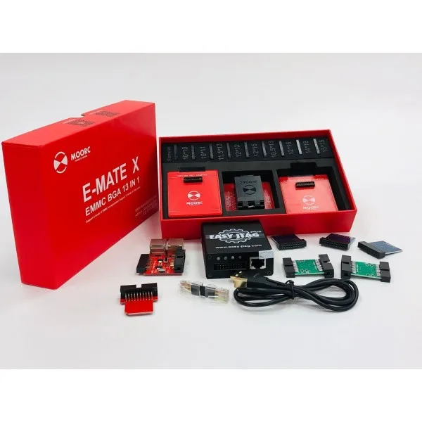 Tool Sim Card Box Z3X Easy-Jtag Plus Full Set EMate X 13 in 1